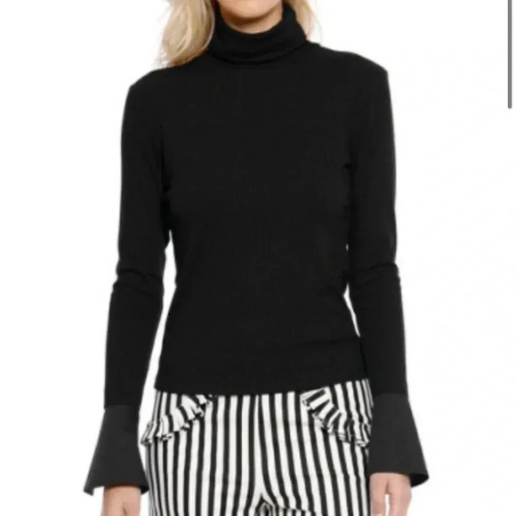 Walter Baker
Grayson Flare-Cuff Turtleneck Top - Picture 3 of 6